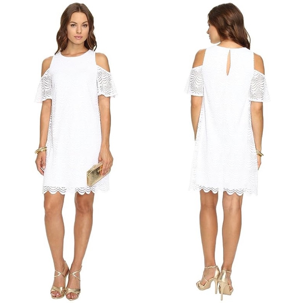 NWT Lilly Pulitzer White Somerset Dress